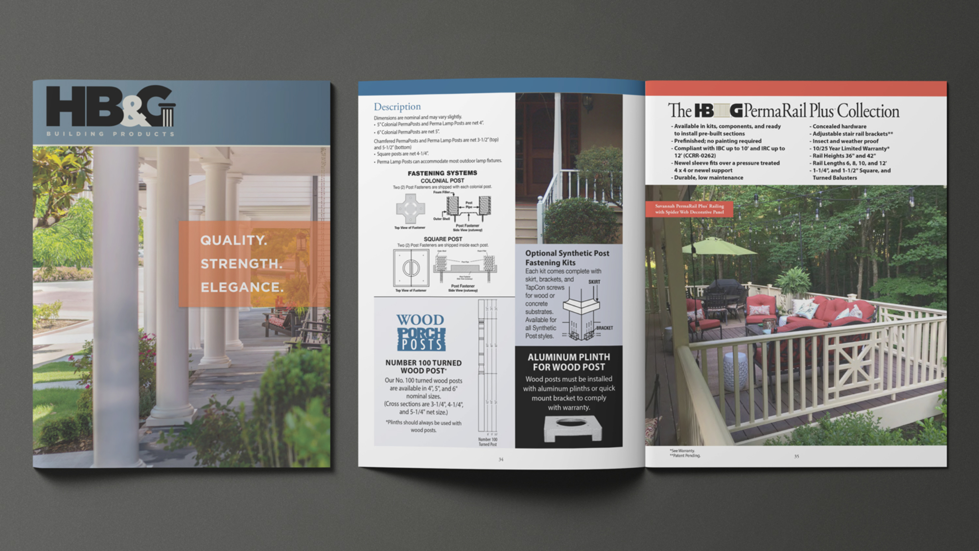 Dive into the HB&G catalog and unlock a world of timeless elegance and exceptional craftsmanship. Explore a wide range of high-quality columns, porch posts, and railing systems that add charm and character to your home.