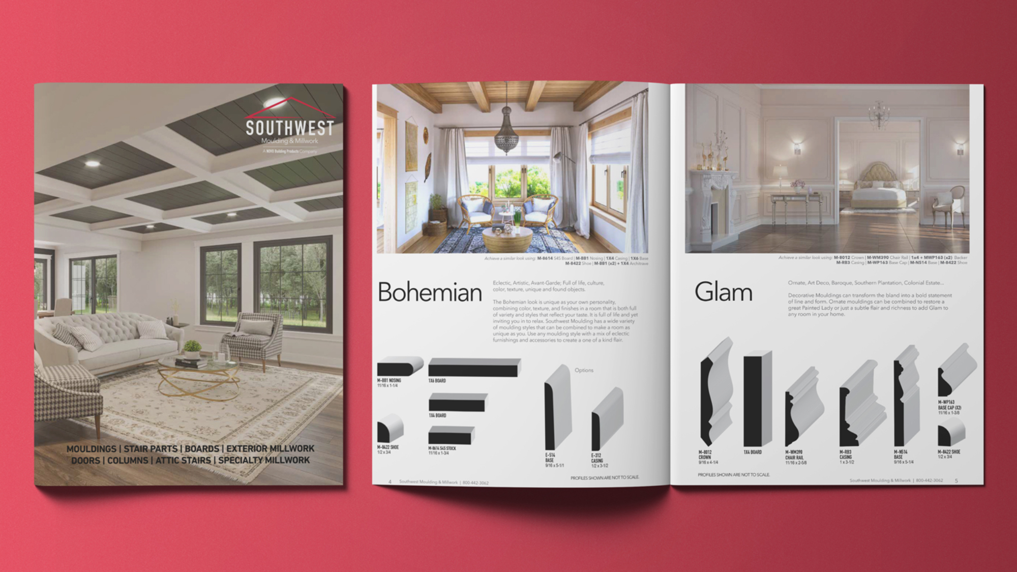 Dive into the Southwest Moulding catalog and unlock a world of limitless design possibilities. Discover an extensive collection of high-quality moulding products that add charm and character to your home.