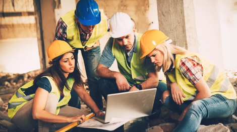 Effective marketing strategies for the construction industry including SEO, social media, and networking.